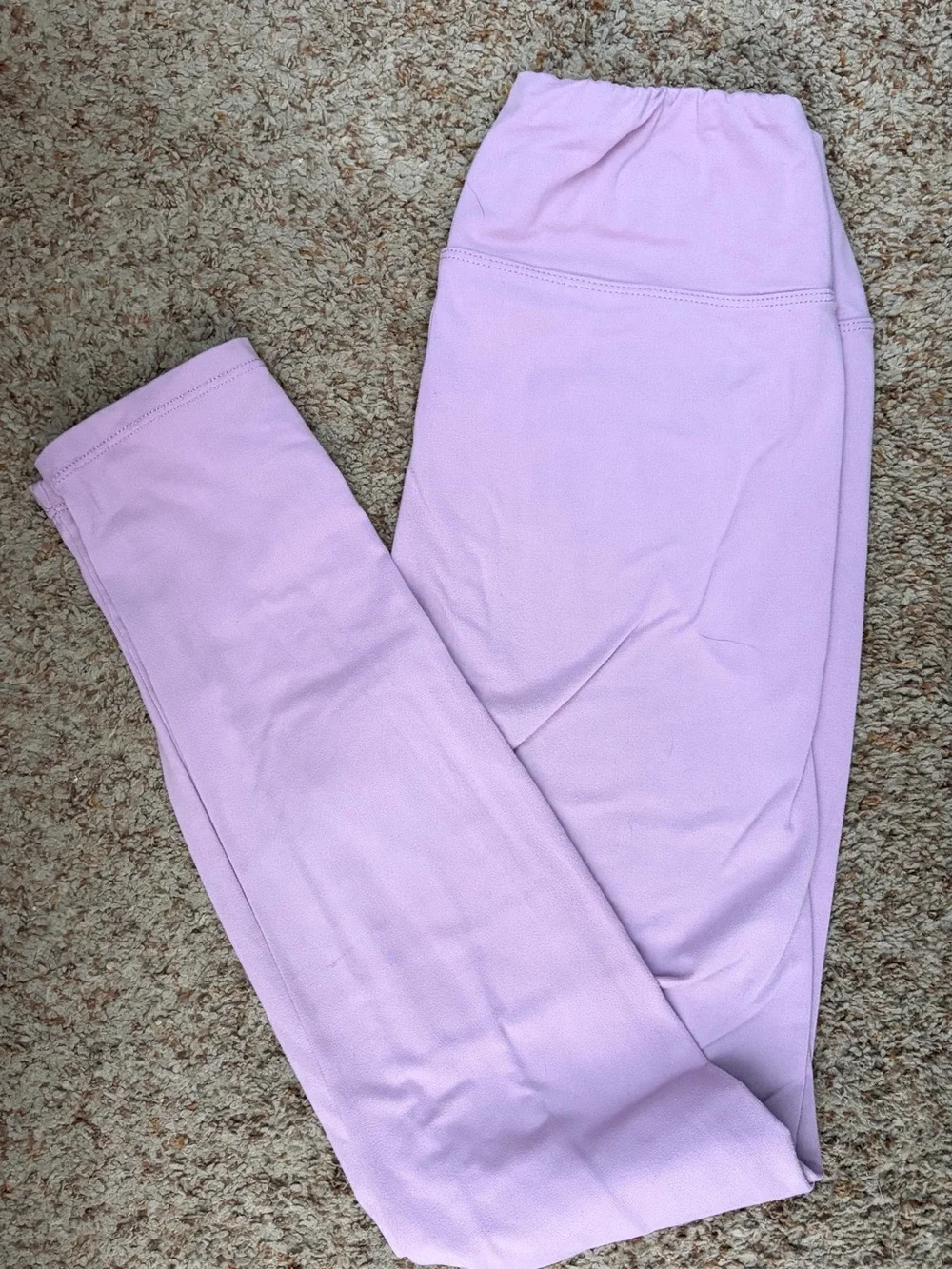 Kids Lavender Active Leggings